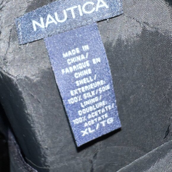 Vintage Nautica Slip Midi Silk Tiered Lace Dress Xl Fairy Y2K Whimsy Minimalist - Picture 8 of 9